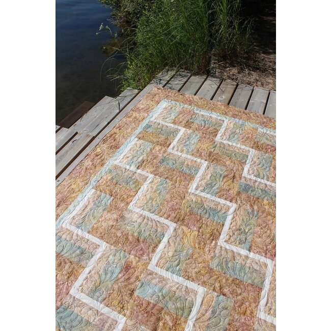 Not Your Mother's Rail Fence Quilt Pattern