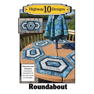 Highway 10 Designs Roundabout Placemat Pattern