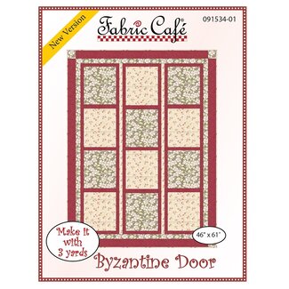 Fabric Cafe Byzantine Door - 3 Yard Quilt Pattern