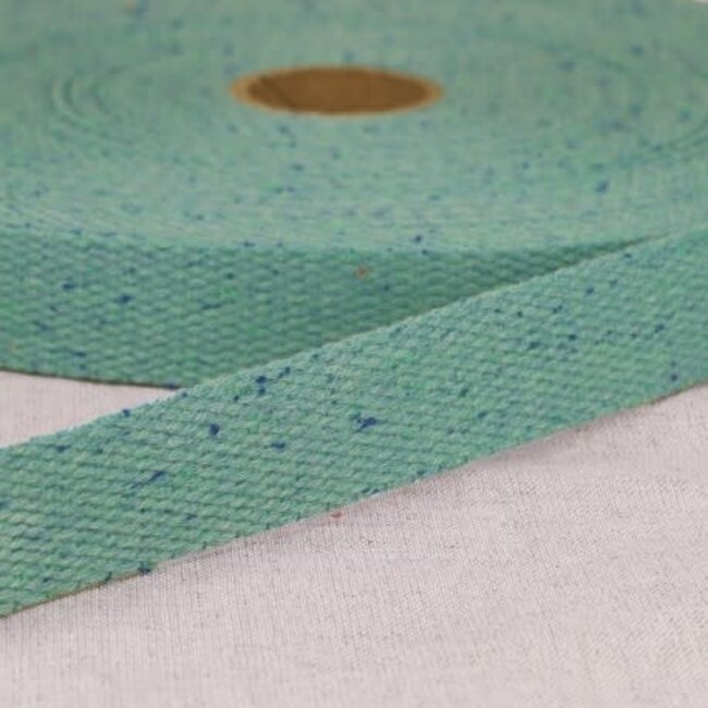 Strapping, Duck Blue, 3cm wide, per metre