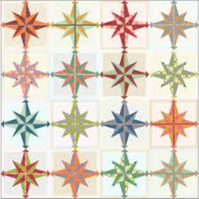 Double Starburst Quilt Pattern