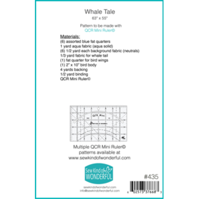 Whale Tale Quilt Pattern
