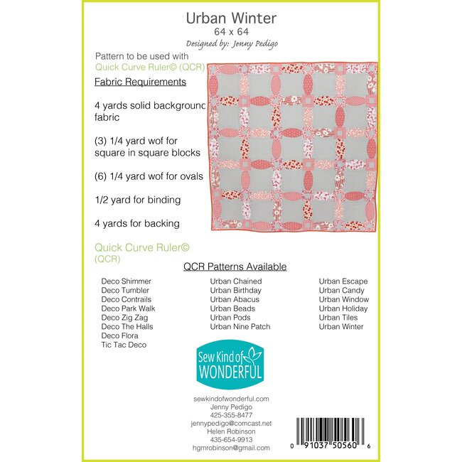 Urban Winter Quilt Pattern