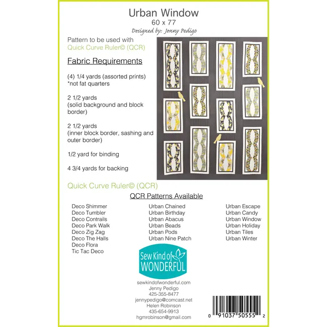 Urban Window Quilt Pattern