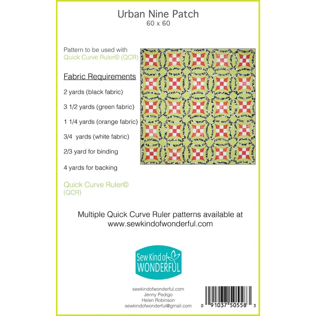 Urban Nine Patch Quilt Pattern