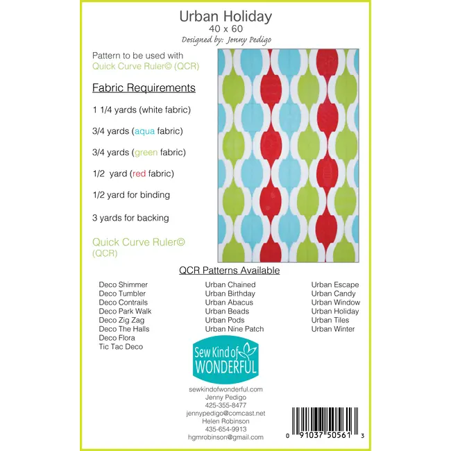 Urban Holiday Quilt Pattern