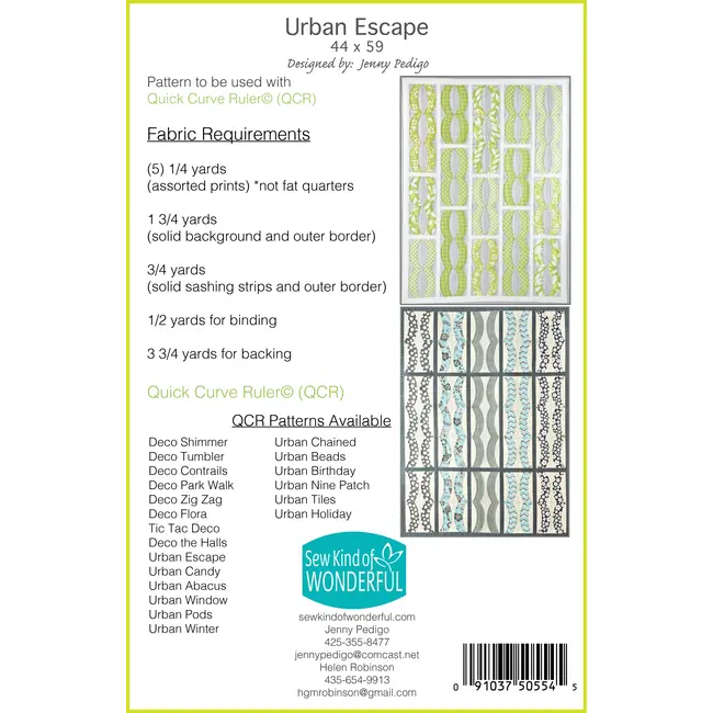 Urban Escape Quilt Pattern