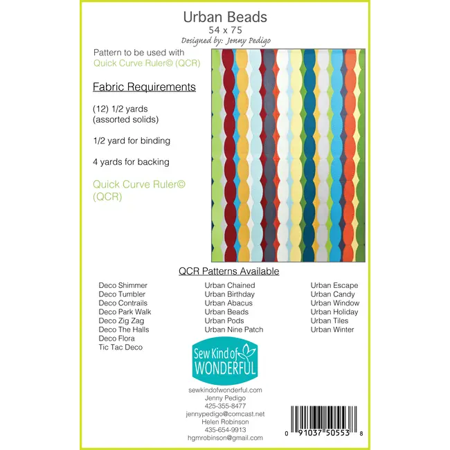 Urban Beads Quilt Pattern