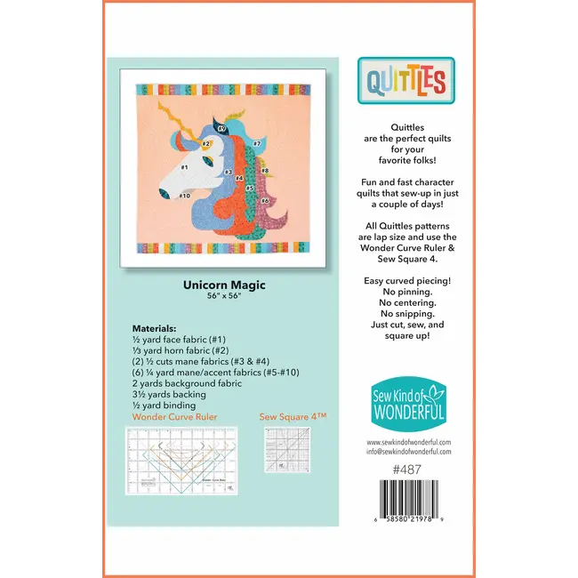 Unicorn Magic Quilt Pattern