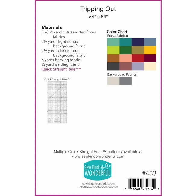 Tripping Out Quilt Pattern