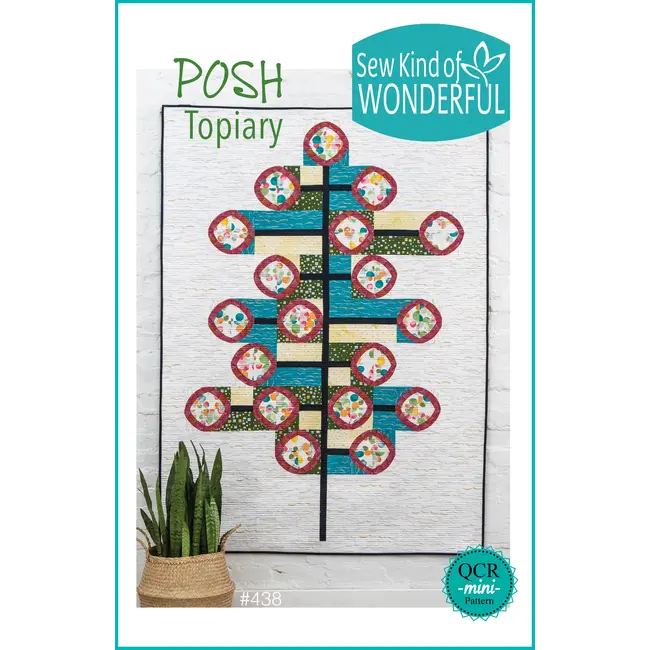 Posh Topiary Quilt Pattern