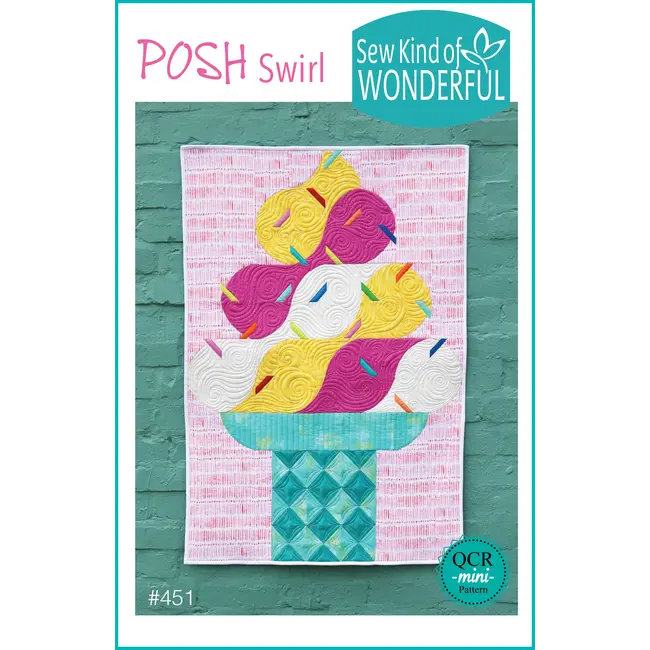 Posh Swirl Quilt Pattern