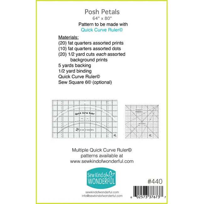 Posh Petals Quilt Pattern