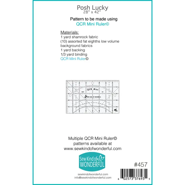 Posh Lucky Quilt Pattern