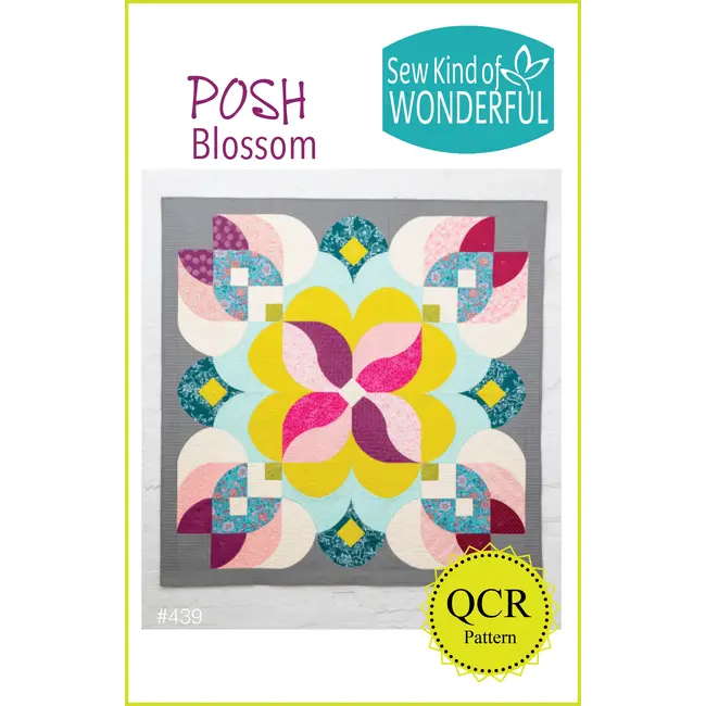 Posh Blossom Quilt Pattern