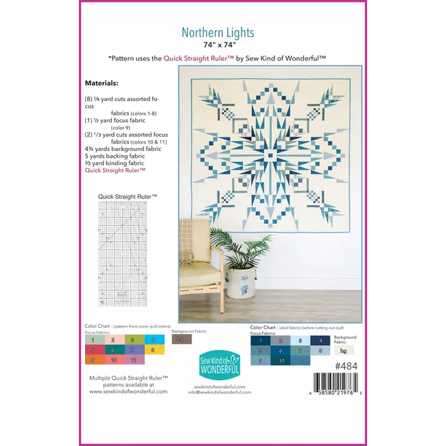 Northern Lights Quilt Pattern