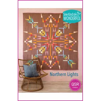 Sew Kind of Wonderful Northern Lights Quilt Pattern
