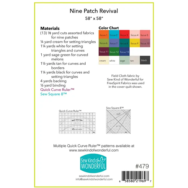 Nine Patch Revival Quilt Pattern