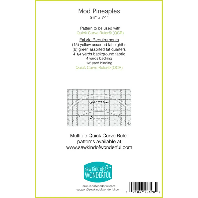 Mod Pineapples Quilt Pattern