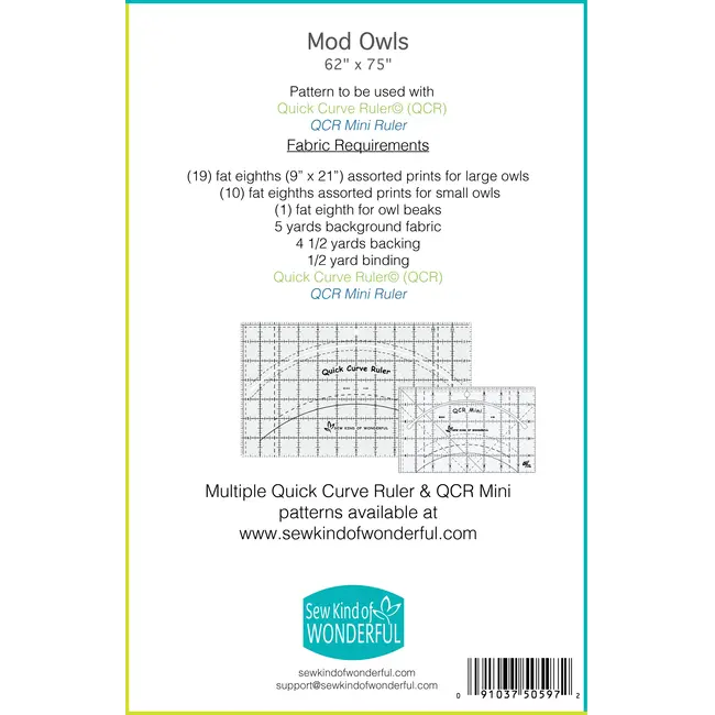 Mod Owls Quilt Pattern