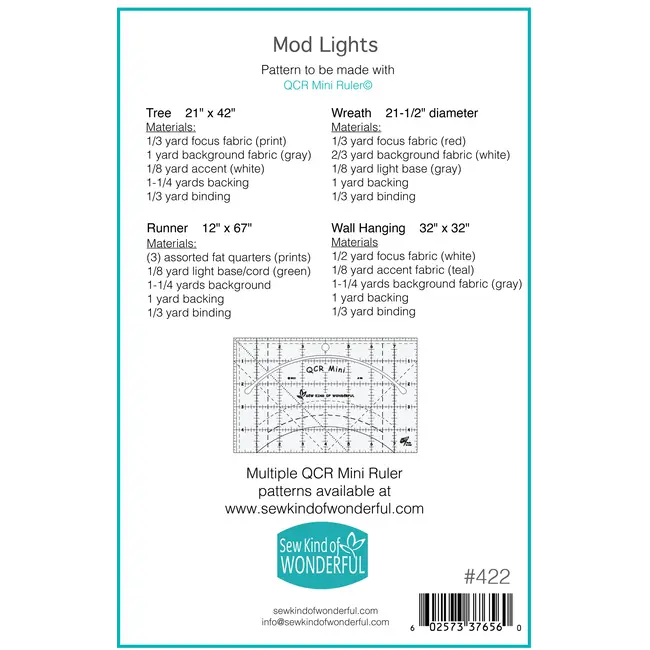 Mod Lights Quilt Pattern