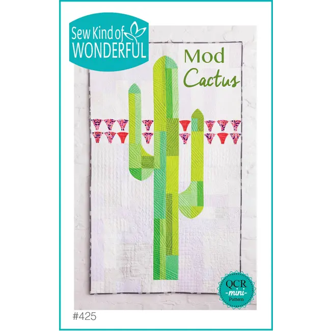 Mod Cactus Quilt Pattern