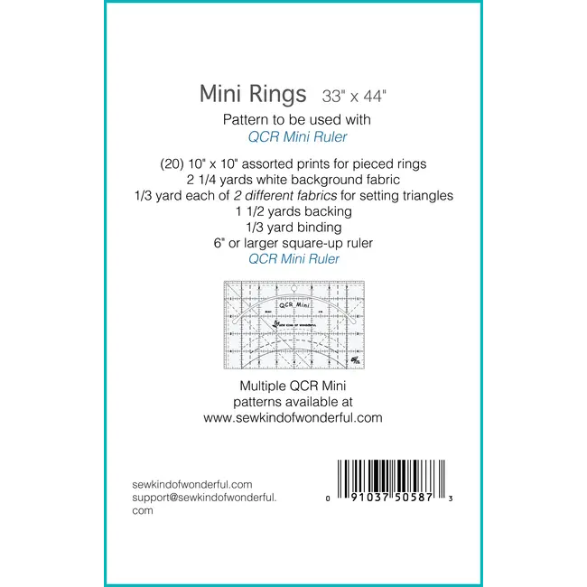 Mini Rings Quilt Pattern