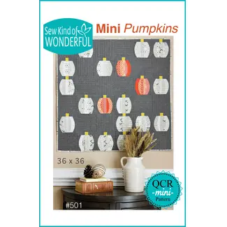 Sew Kind of Wonderful Mini Pumpkins Quilt Pattern