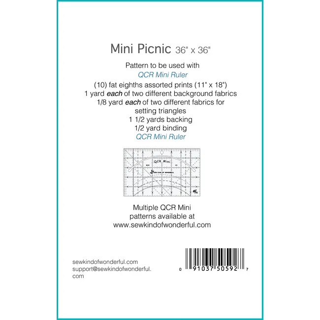 Mini Picnic Quilt Pattern