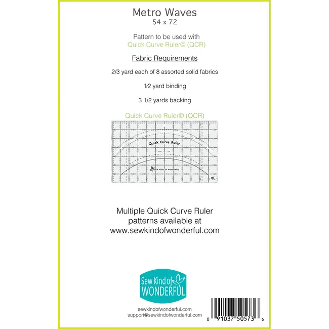 Metro Waves Quilt Pattern