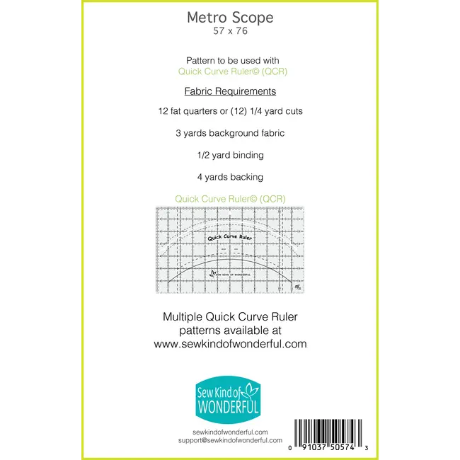 Metro Scope Quilt Pattern