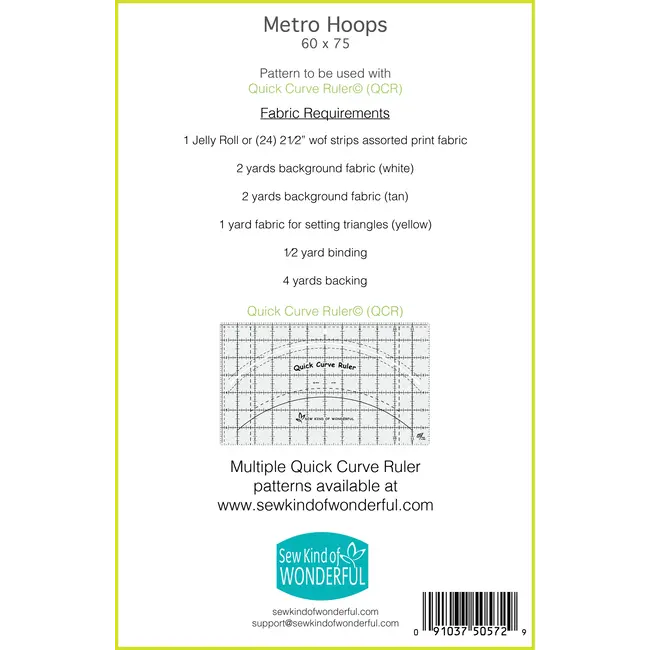 Metro Hoops Quilt Pattern