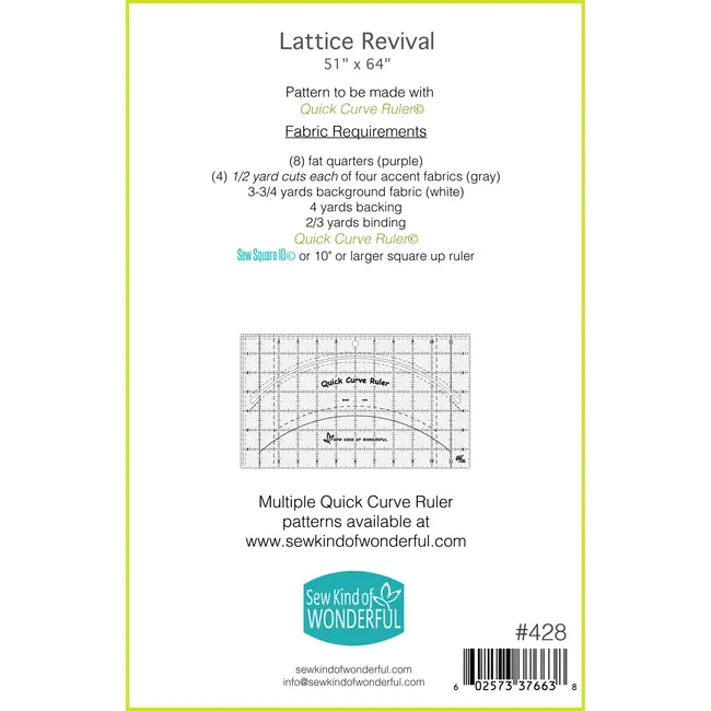 Lattice Revival Quilt Pattern