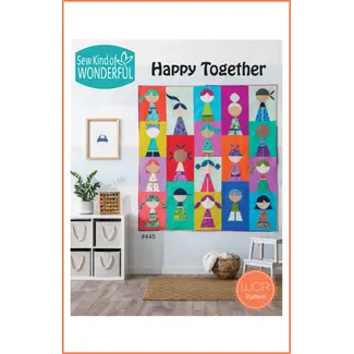 Sew Kind of Wonderful Happy Together Quilt Pattern