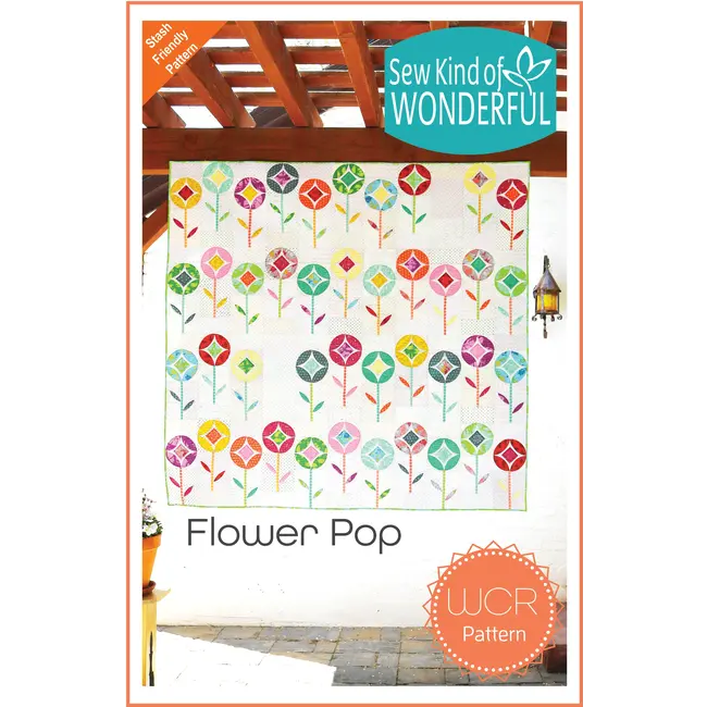 Flower Pop Quilt Pattern