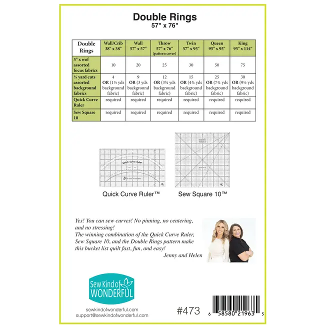 Double Rings Quilt Pattern