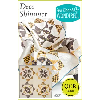 Sew Kind of Wonderful Deco Shimer Quilt Pattern