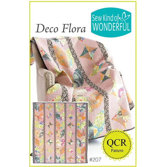 Deco Flora Quilt Pattern