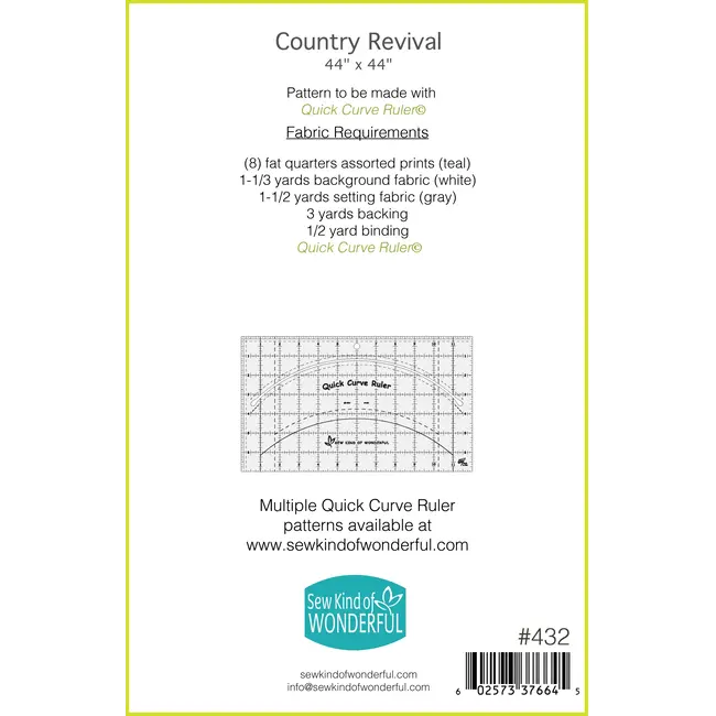Country Revival Quilt Pattern