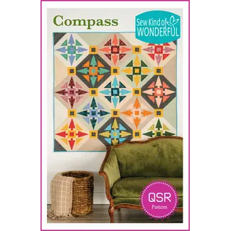 Sew Kind of Wonderful Compass Quilt Pattern