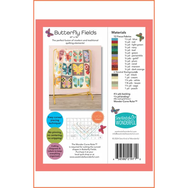 Butterfly Fields Quilt Pattern
