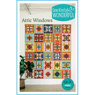 Sew Kind of Wonderful Attic Windows Quilt Pattern