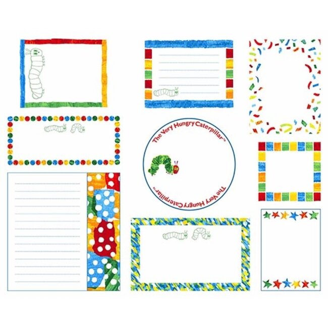 Hungry Caterpillar 50th Anniversary, White, per panel (45cm)