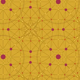 Andover Fabrics The Andover Collective, Schematic, Yellow, $0.20/cm or $20/m