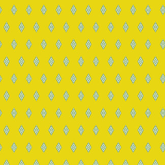 Andover Fabrics Fabric from the Attic, Alien Diamond, Goo, $0.20/cm or $20/m