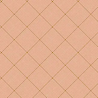 Andover Fabrics Fabric from the Attic, Gridlock, Clay, $0.20/cm or $20/m