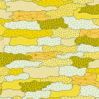 Andover Fabrics Skygazing, Quilted Cloud, Aurora, $0.20/cm or $20/m