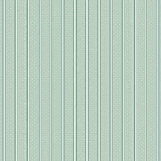 Andover Fabrics Petit Point Stripe, Teal, $0.20/cm or $20/m