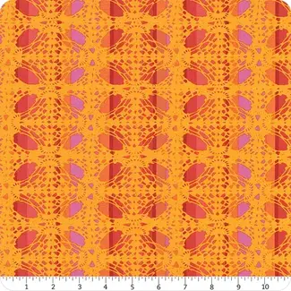 Andover Fabrics Chrysanthemum Lace, Daffodil, $0.20/cm or $20/m