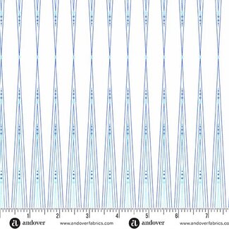 Andover Century Prints, Deco, Frost, Icicles, Winter, $0.20/cm or $20/m